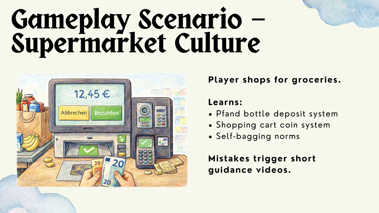 Scenario: supermarket culture